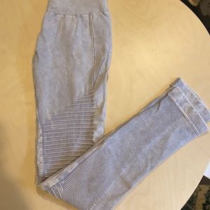 Moto leggings grey